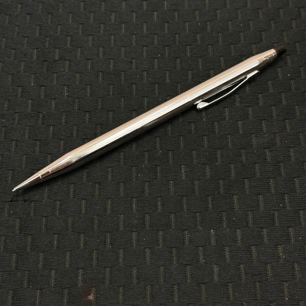 Cross Century‎ Lustrous Chrome Mechanical Pencil Made in USA Vintage with Box
